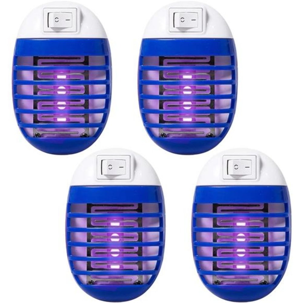 4Pack Bug Zapper Indoor Mosquito Zapper, Electronic Mosquito Killer w/ LED Light